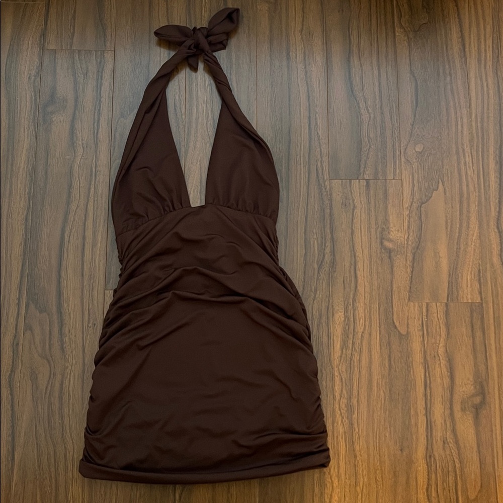 Shein Halter Neck Dress